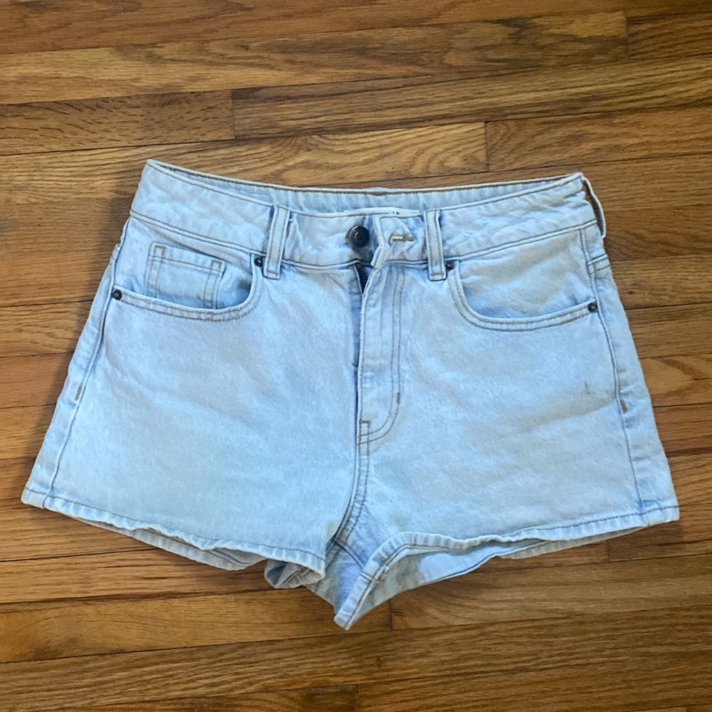 PACSUN high waisted denim shorts
